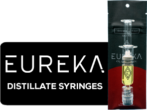 Eureka Cannabis THC premium distillate syringes